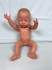 Berjusa Vintage 17 Inch Newborn Female Doll with bluish eyes.  Great Condition.