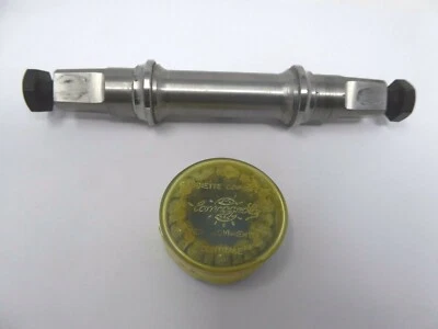  Vintage  Campagnolo Super Record Titanium Hollow Axle 114mm 70mm  RARE C - Image 1 of 4