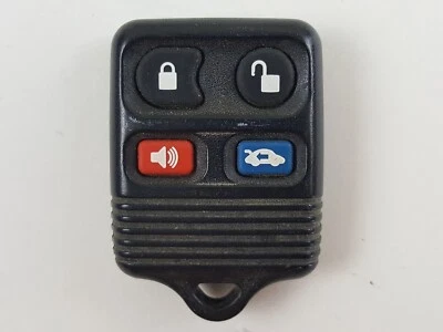 ORIGINAL MERCURY 99-09 OEM KEY LESS ENTRY REMOTE TRANSMITTER ALARM FOB 4-BUTTON - Image 1 of 4