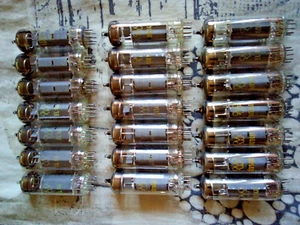 EL84 / 6BQ5 / 7189 / 6П14П RFT NOS Tubes Matched pair - Picture 1 of 4