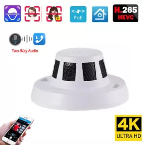 4K 8MP 2.8mm H.265 Face Detection 2-Ways Audio Smoke IP PoE Indoor Camera XMEYE - Picture 1 of 20
