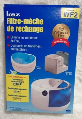 Kaz Replacement Wicking Filter WF2 Vicks V3500 Kaz 3020 Robitussen DH-835  - Image 1 of 3