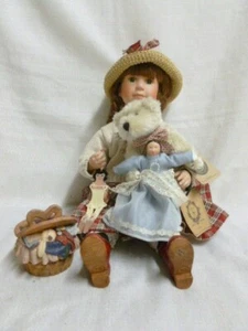 2000 Boyds Bear Yesterdays Child Cassidy Buttons Dollmaker Large L/E Doll 4936 - Picture 1 of 7