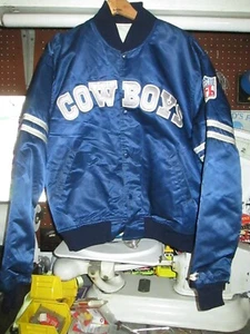 1980s 90s Vtg Dallas Cowboys PRO LINE STARTER Jacket coat jersey XL Made in USA - Picture 1 of 7