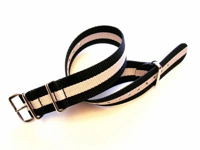 NATO G10 ® 3 Rayas Clásico Nylon Correa Militar RAF Correa Bond IW SUISSE Foto 1 de 4