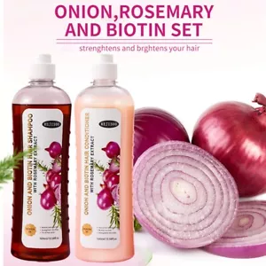 Onion shampoo and conditioner set (one bottle 500ML) - Picture 1 of 15