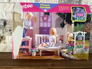 1996 Barbie Flower Garden  NEW - Bild 1 von 11