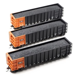 Athearn RTR HO OmniSource 50' Thrall High Side Coal Scrap Gondola CRBX - 3 Pack - Picture 1 of 8