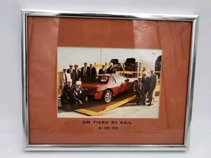 1983 G.M. Fiero By Railway Red Framed Man Cave - Picture 1 of 2