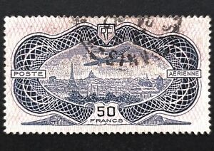 France Poste Aerienne 50F Y&T PA.14 L. Used Well Centred Good Perfor. Quality VF