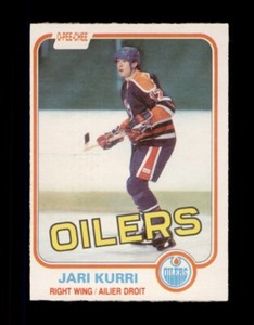 1981-82 O-PEE-CHEE #107 JARI KURRI ROOKIE RC EDMONTON OILERS HOF