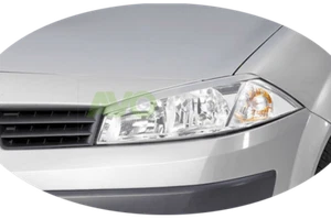 Headlight Eyelids for Renault Megane 2 2002-2006 ABS Matt - Picture 1 of 1