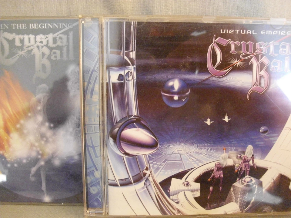 Crystal Ball-In the Beginning-POINT MUSIC 99/Virtual Empire-NUC.BLAST 2002- 2CDs - Bild 1 von 1