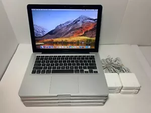 Lot of 4 Apple MacBook Pro A1278 Intel Core 2 Duo 2.66GHz 6GB 750GB HDD 13" 2010 - Picture 1 of 12