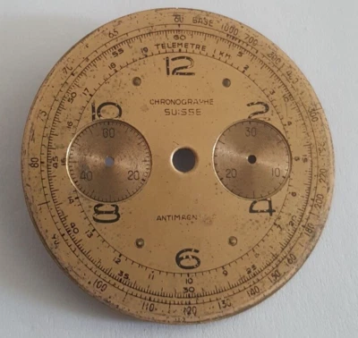 Chronograph Suisse Dial For Landeron Caliber 48 - Image 1 of 4
