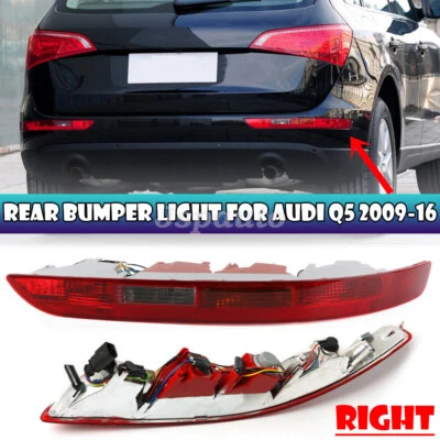 Luz de parachoques trasera derecha para Audi Q5 2009-2016 luz trasera inferior luz de reversa Foto 1 de 4