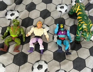 Heman, Skeletor, Kobra Khan, Battle Cat Vintage Toys - Picture 1 of 6