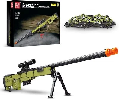 Mould King AWM Sniper Gewehr Gebäude Spielzeug, Gun Building Block Spielzeug