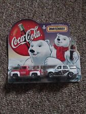 Matchbox 1999 Coca Cola Polar Bear Set 1956 Ford Pickup And 1998 Ford Expedition