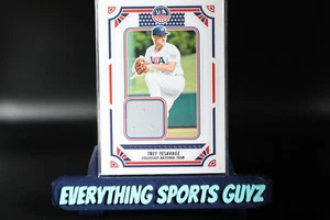 2024 Panini Stars and Stripes - #USA-TY Trey Yesavage USA Baseball Relic (MEM) - Picture 1 of 2