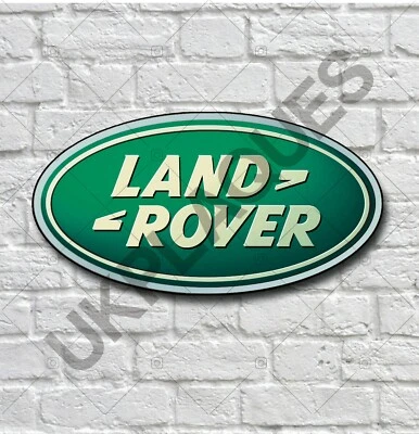 LANDROVER LOGO 2FT GARAGE SIGN WALL CAR PLAQUE CLASSIC WORKSHOP 4 X 4 DISCOVERY - Image 1 of 4