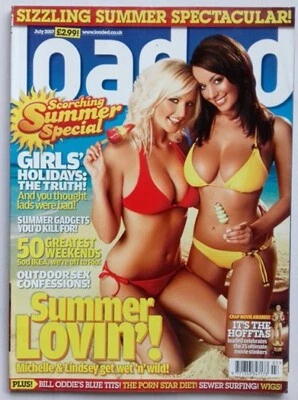 Loaded magazine July 2007 #159 Michelle Marsh, Lindsey Strutt, Victoria Hawkins - Image 1 of 4