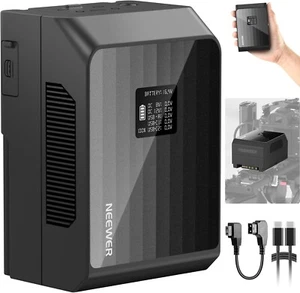 Batería de montaje Mini V NEEWER PS099EP, 6800mAh 99Wh 14.5V Batería de bloqueo V - Imagen 1 de 9