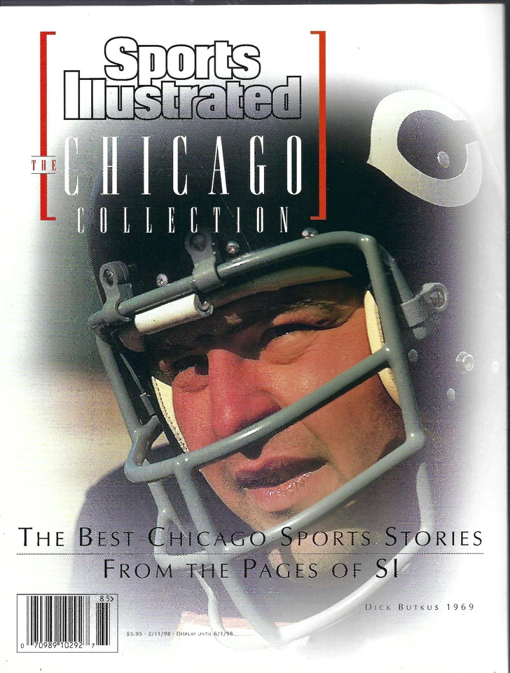 Colección Sports Illustrated Chicago 1998 Dick Butkus (todos los deportes de Chicago) Foto 1 de 1