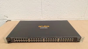 HP HPE 2530-48G-2SFP+ 48 Port (2x 10G SFP+) Gigabit Ethernet Switch J9855A - Picture 1 of 2
