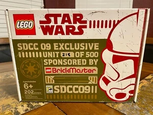 LEGO MINI REPUBLIC DROPSHIP MINI AT-TE BRICKMASTER PACK 2009 SDCC 1 OF 500 RARE! - Picture 1 of 7
