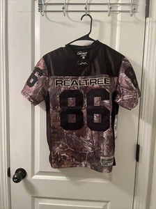 Youth Boys Realtree Earthletics 30th Anniversary Football Jersey Camo Size M - Picture 1 of 20