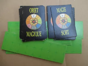 D22C24 WARHAMMER FANTASY BATTLE CARTES MAGIE + PLATEAU MOUVEMENT (V4-1992) USED - Imagen 1 de 4