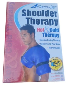 Elasto Gel Hot & Cold Reusable Shoulder Sleeve/Wrap Large New XLG Sealed - Picture 1 of 2