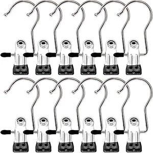 Boot Hangers Clips Laundry Hooks Hanging Clips Clothes Pins Closet Hanger - Picture 1 of 12