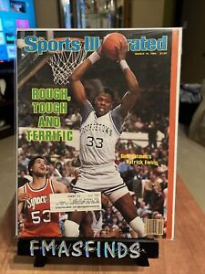N1 1984 PATRICK EWING GEORGETOWN March 19 Sports Illustrated 