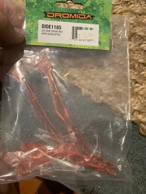 Dromida DIDE1185 LED Arm Covers Red Vista UAV - Image 1 of 3