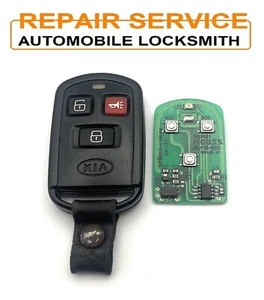 3 Button Case Kia Sedona Sorento Remote Fob Repair Fix Service - Picture 1 of 1