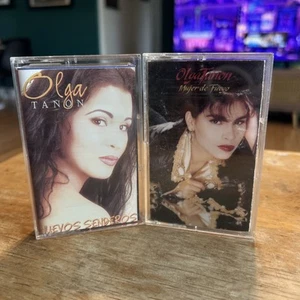 1996 1993 Olga Tanon Mujer De Fuego Nuevos Senderos Cassette Tape Lot - Picture 1 of 6