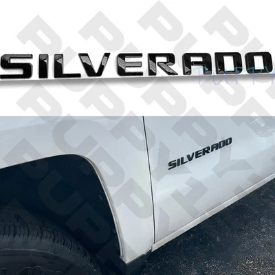 Rear Truck Lower Replace Letter For Silverado 2007-2018 Side Sticker Accessories - Изображение 1 из 4