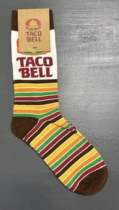 Calcetines Retro Exclusivos Taco Bell Edición Limitada Unisex Nuevos - Imagen 1 de 5