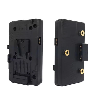 V-Mount to Gold-Mount Battery Adapter Plate Converter V Lock for Anton-Bauer/RED - Image 1 of 3