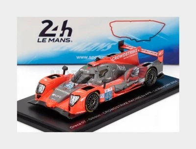 SPARK-MODEL S9142 ORECA - 07 GIBSON GK428 4.2L V8 TEAM CROWDSTRIKE RACING BY APR - Immagine 1 di 2