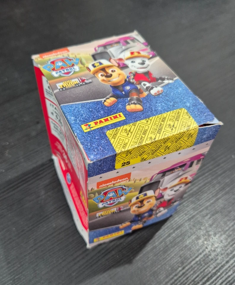 Panini Paw Patrol Big Truck Pups Sticker Collection 2023 Full Box - 36 Packets - Image 1 of 1
