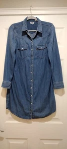 Levis Jeanshemdkleid mit Druckknöpfen Größe M - Bild 1 von 6