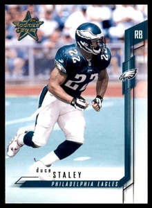 2001 Leaf Rookies and Stars #25 Duce Staley Eagles - Picture 1 of 2