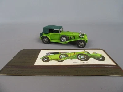 D620 Matchbox Models Of Yesteryear Y-16 UK Mercedes-Benz Ss 1928 Green 1:43 - Image 1 of 4