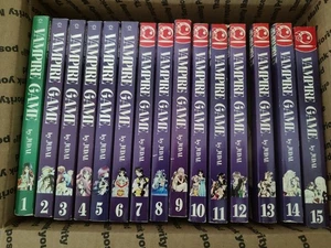 Vampire Game Vol 1-15 English Manga Complete Set Lot Tokyopop Romance Comedy  - Bild 1 von 8