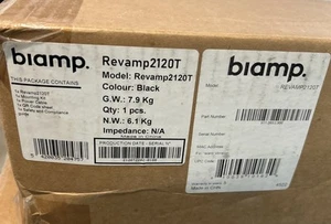 Biamp REVAMP2120T 2-Channel Class D Audio Power Amplifier New Sealed - Picture 1 of 2