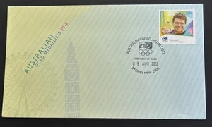 Australian FDC 2012 Aust. Gold Medalists Tom Slingsby Sailing Men’s Laser - Picture 1 of 4