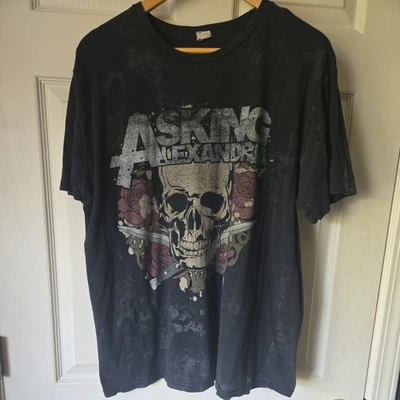 Camiseta De Colección Y2K Asking Alexandria Rock Band Emo Punk Adulto Talla XL Foto 1 de 4